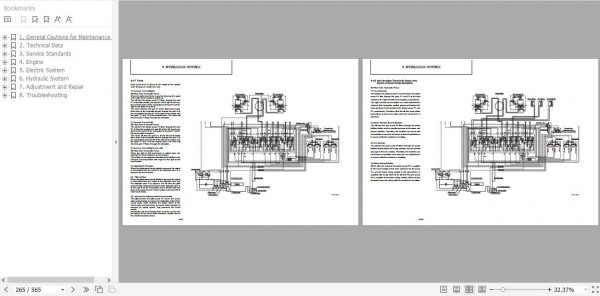 Yanmar Crawler Excavators VIO25 6 Service Manuals EN PDF 3 1