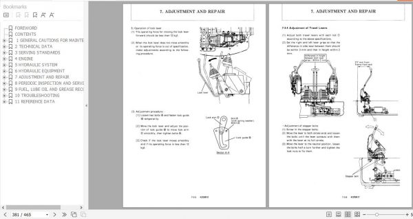 Yanmar Crawler Excavators VIO40 1 Service Manuals EN PDF 3