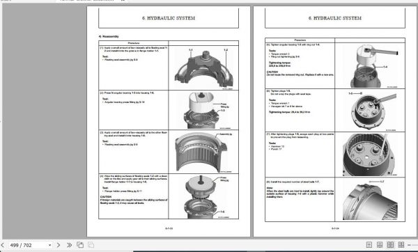 Yanmar Crawler Excavators VIO50 6B Service Manuals EN PDF 3