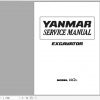Yanmar Crawler Excavators VIO75 Service Manuals EN PDF 1