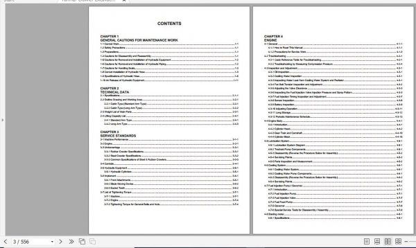 Yanmar Crawler Excavators VIO75 Service Manuals EN PDF 2