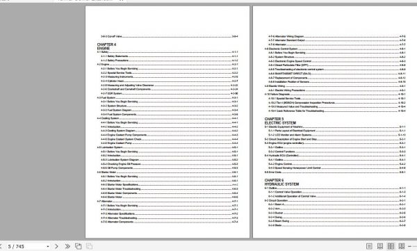 Yanmar Crawler Excavators VIO80 1A Service Manuals EN PDF 2