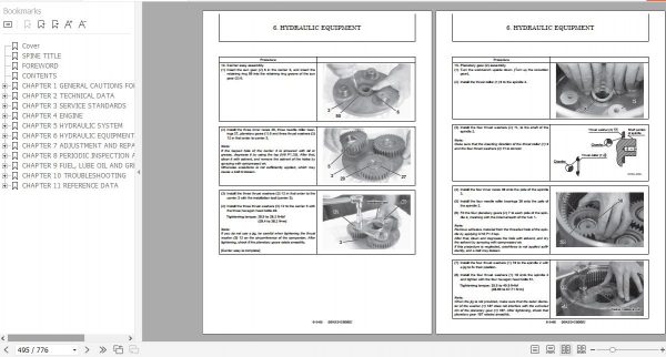 Yanmar Crawler Excavators VIO80 Service Manuals EN PDF 4