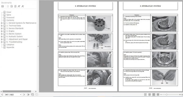 Yanmar Crawler Excavators VIO82 Service Manuals EN PDF 3
