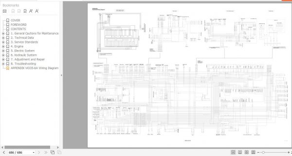 Yanmar Crawler Excavators ViO35 6A Service Manuals EN PDF 4