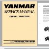 Yanmar Diesel Tractor YM135D YM155D Service Manual 1