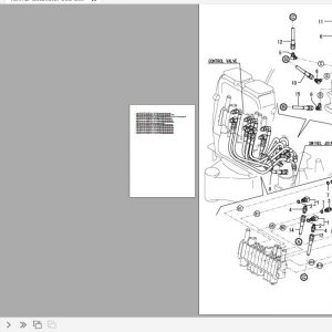 Yanmar Mini Excavator B08 3 USA Australia Electrical Wiring Diagrams Parts Catalog 3