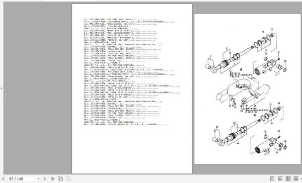 Yanmar Mini Excavator B08 Electrical Wiring Diagrams Parts Catalog ENJP 3