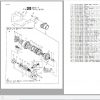 Yanmar Mini Excavator B12 2B B17 2B Electrical Wiring Diagrams Parts Catalog 3