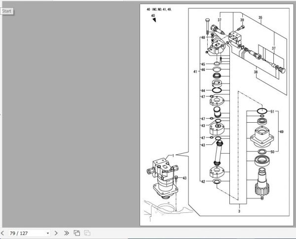 Yanmar Mini Excavator B12 3 Europe Electrical Wiring Diagrams Parts Catalog 3