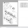Yanmar Mini Excavator B12 B17 Electrical Wiring Diagrams Parts Catalog 3