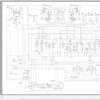 Yanmar Mini Excavator SV100 Hydraulic Diagrams JP Z572499 7050A1