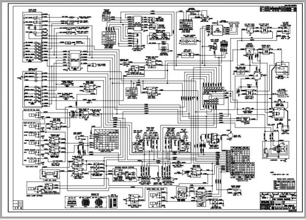 Yanmar Wheeled Excavators B55W 1 Wiring Diagrams 599 00061B