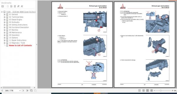 Yanmar Wheeled Loader V100 Service Manuals EN PDF 2