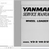 Yanmar Wheeled Loader V3 3 V4 3 Service Manuals EN PDF 1