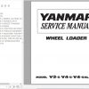 Yanmar Wheeled Loader V3 5 V4 5 V4 5HL Service Manuals EN PDF 1