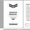 Yanmar Wheeled Loader V80 Service Manuals EN PDF 1