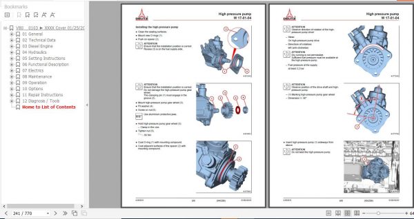 Yanmar Wheeled Loader V80 Service Manuals EN PDF 2