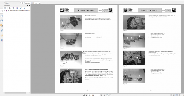 ZF Transmision 4 WG 92 Service Manual 3