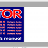 Zetor Tractor Forterra 86 41 96 41 106 41 114 41 117 41 Supplement Operators Manual 1