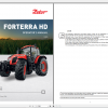 Zetor Tractor Forterra HD 130 140 150 2015 Operators Manual 1