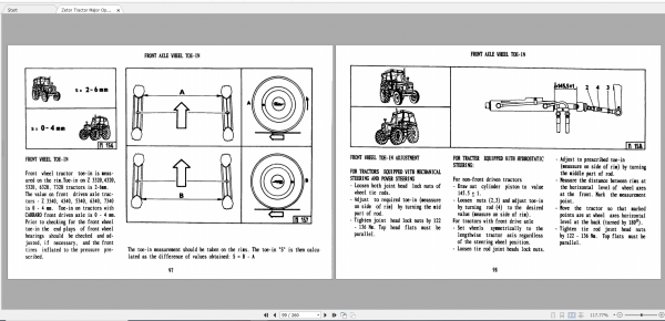 Zetor Tractor Major 3320 7340 1998 Operators Manual