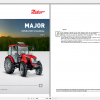 Zetor Tractor Major 60 80 2014 Operators Manual
