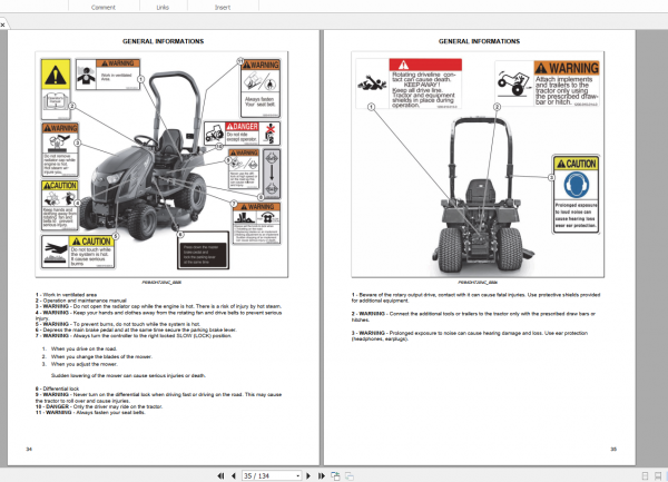 Zetor Tractor Primo HT 20 2022 Operators Manual