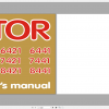 Zetor Tractor Proxima 6421 8441 Tier III 2004 Operators Manual