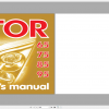 Zetor Tractor Proxima 65 75 85 95 2009 Operators Manual