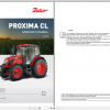 Zetor Tractor Proxima CL 80 90 100 110 2018 Operators Manual
