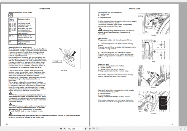 Zetor Tractor Proxima CL 80 90 100 110 2020 Operators Manual