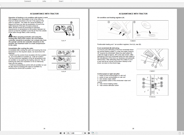 Zetor Tractor Proxima CL 80 90 2019 Operators Manual
