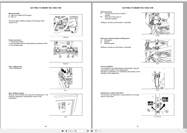 Zetor Tractor Proxima GP 80 90 2019 3B Operators Manual