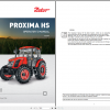 Zetor Tractor Proxima HS 100 110 120 2017 Operators Manual