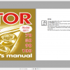 Zetor Tractor Proxima HS 70 80 90 100 2011 Operators Manual