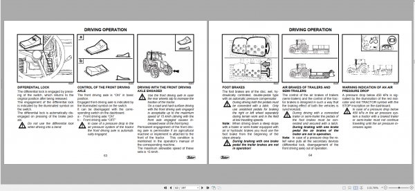 Zetor Tractor Proxima Power 85 95 105 115 2011 Operators Manual