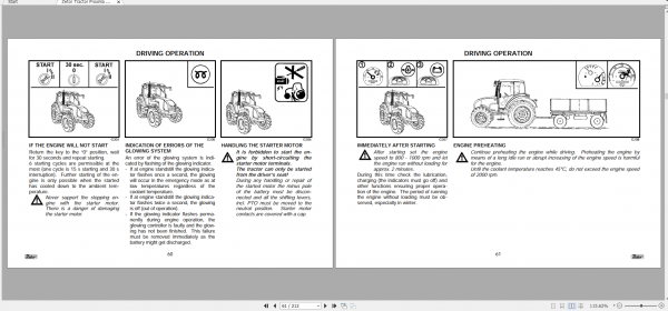 Zetor Tractor Proxima Power 90 100 110 120 2013 Operators Manual