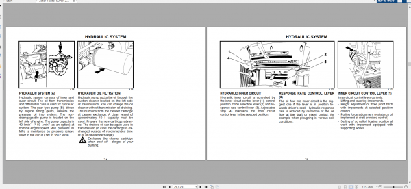Zetor Tractor Super 3321 7341 2002 Operators Manual