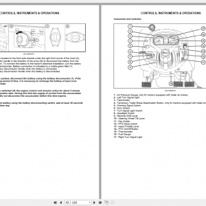 Zetor Tractor Utilix CL 45 55 2021 Operators Manual