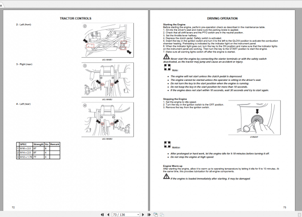 Zetor Tractor Utilix CL 45 55 2023 Operators Manual