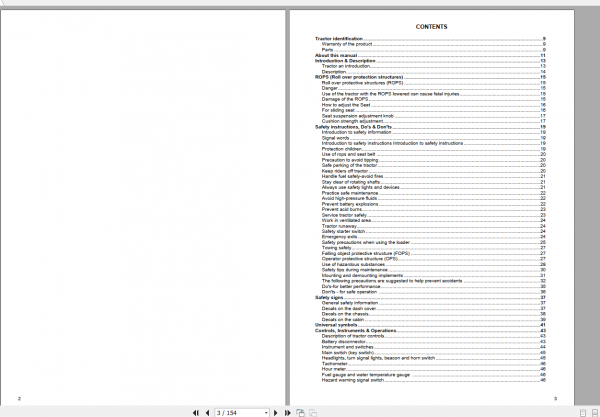 Zetor Tractor Utilix HT 45 55 2020 Operators Manual 1