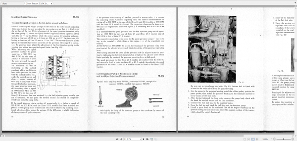 Zetor Tractor Z 25 25A 25K Operators Manual 3