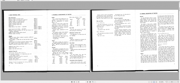 Zetor Tractor Z 50 Super Operators Manual 2
