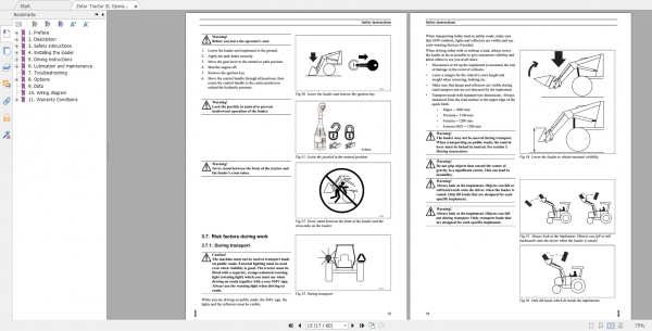 Zetor Tractor ZL Series Operators Manual 3