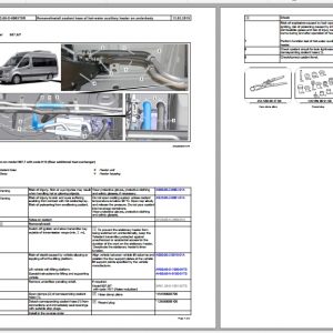 2020 Mercedes Benz Truck Sprinter 3500XD Crew 907.653 V6 3.0L DSL Turbo 642.899 5