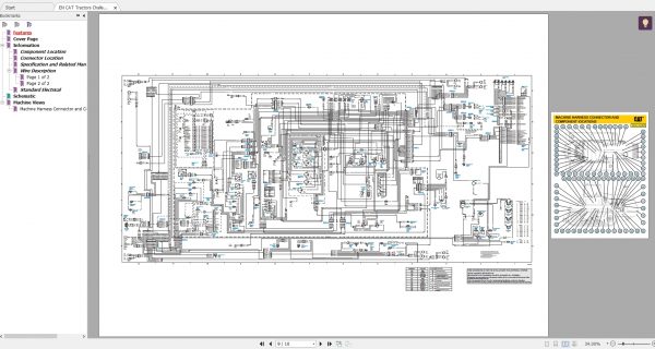 CAT Challenger Agricultural 20.4MB Full Models 10.2001 07.2015 Updated Electric Hydraulic Schematics EN PDF DVD 6