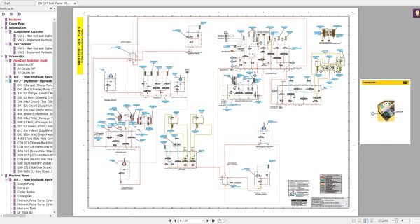 CAT Cold Planer 50.03MB Full Models 03.2003 07.2021 Updated Electric Hydraulic Schematics EN PDF DVD 7