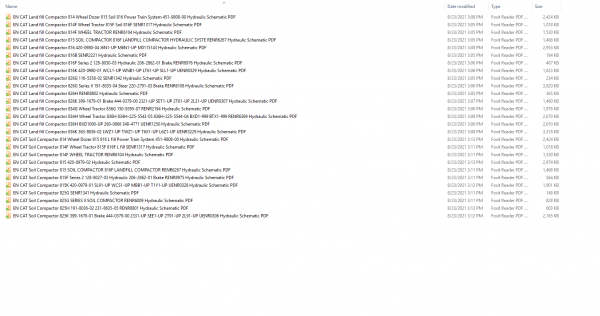 CAT Earthmoving Compactor 133MB Full Models 03.1996 08.2021 Updated Electric Hydraulic Schematics EN PDF DVD 3