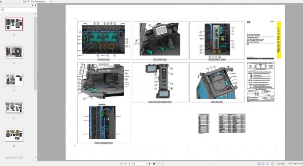 CAT Earthmoving Compactor 133MB Full Models 03.1996 08.2021 Updated Electric Hydraulic Schematics EN PDF DVD 7